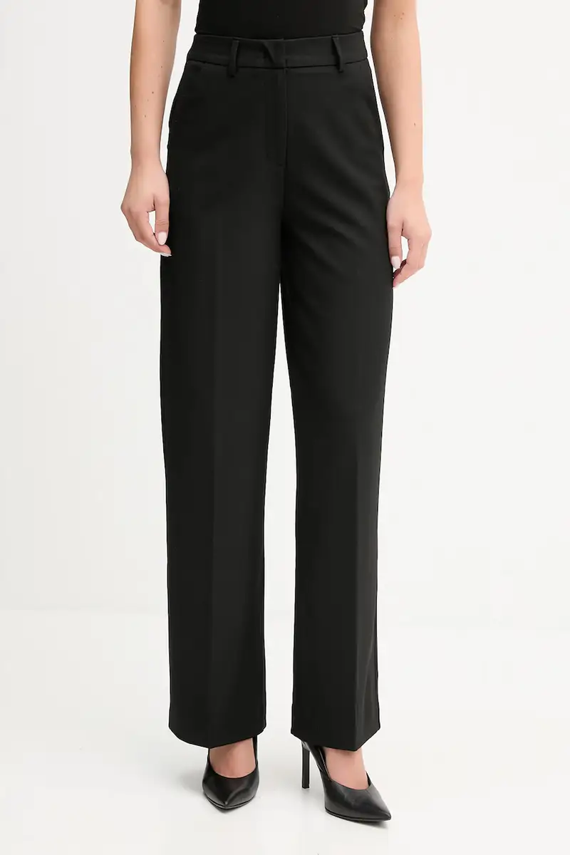 pantaloni donna colore nero 4L4HDF07F