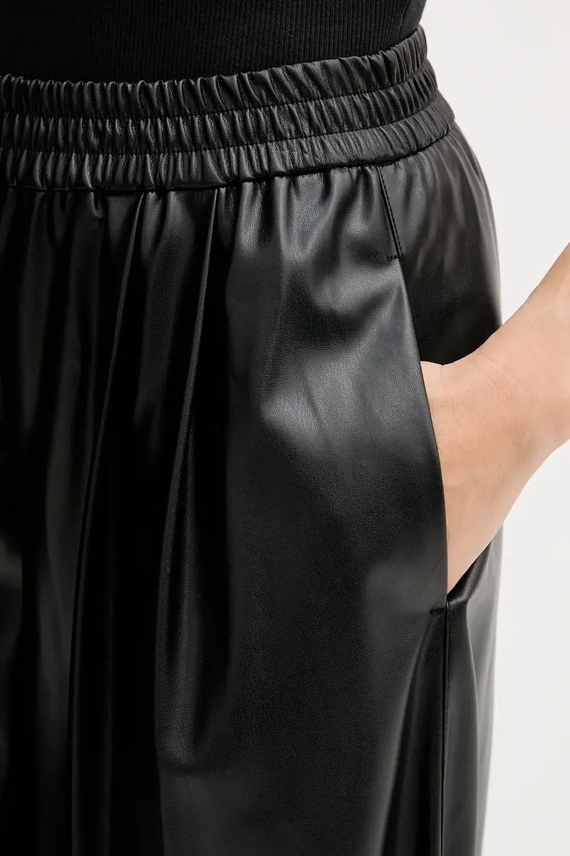 pantaloni donna colore nero 4M3CDF0A8 miniatura 4