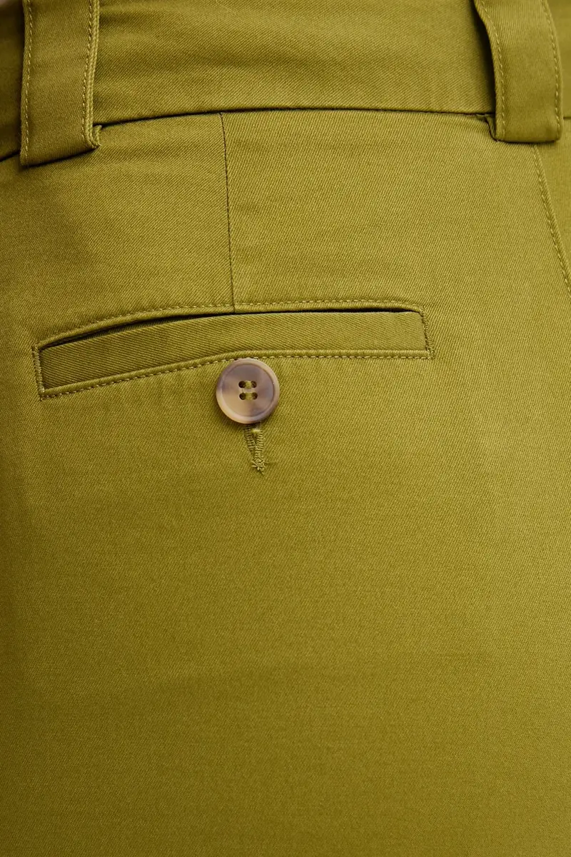 pantaloni donna colore verde 4FRXDF096 miniatura 4