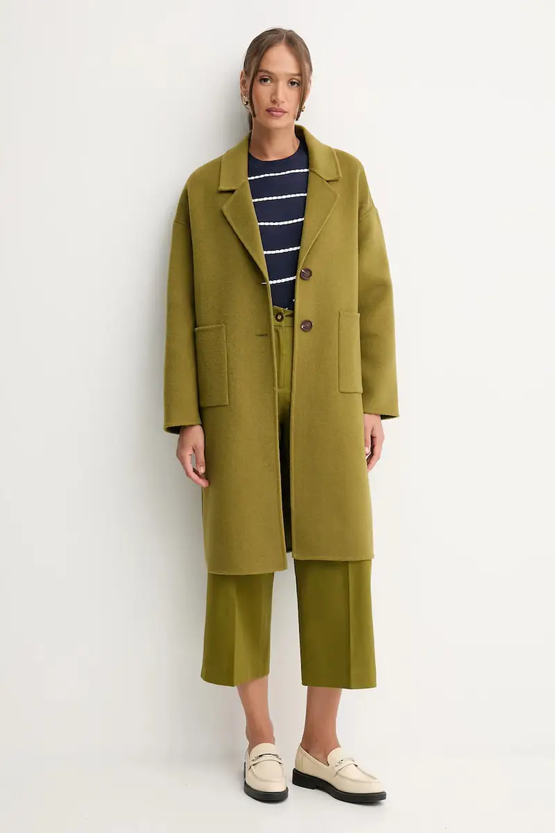 pantaloni donna colore verde 4SJCDF09W miniatura 2