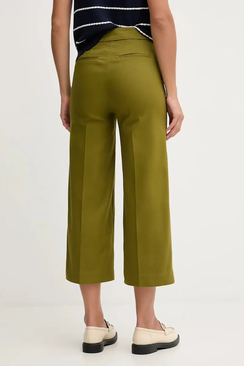 pantaloni donna colore verde 4SJCDF09W miniatura 3