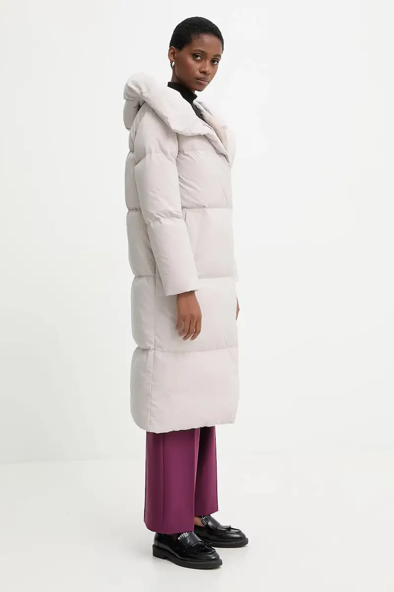 pantaloni donna colore violetto 4L4HDF07F miniatura 2