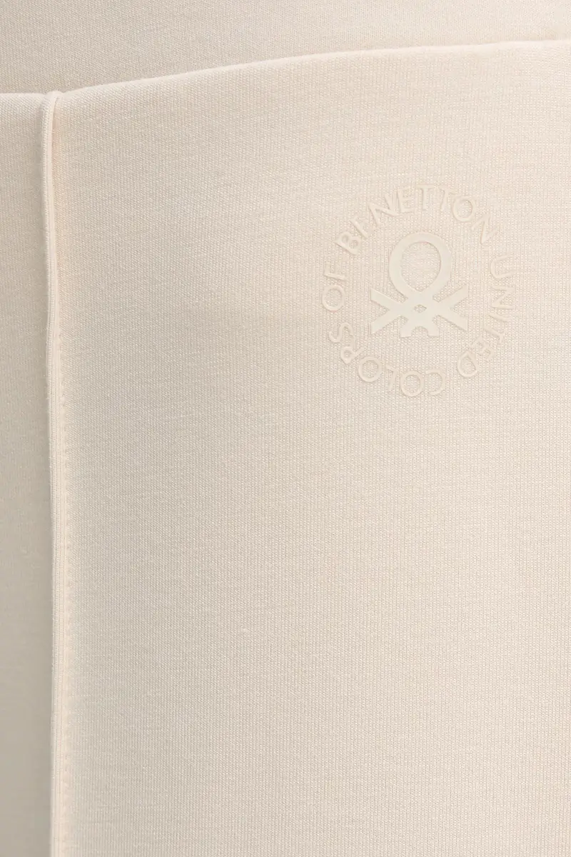 pantaloni tuta donna colore beige 3Y2F3F04K miniatura 4