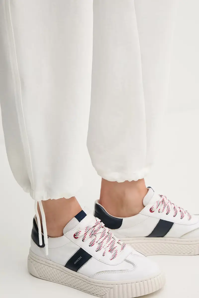 pantaloni tuta donna colore beige 40A6DF09V miniatura 4