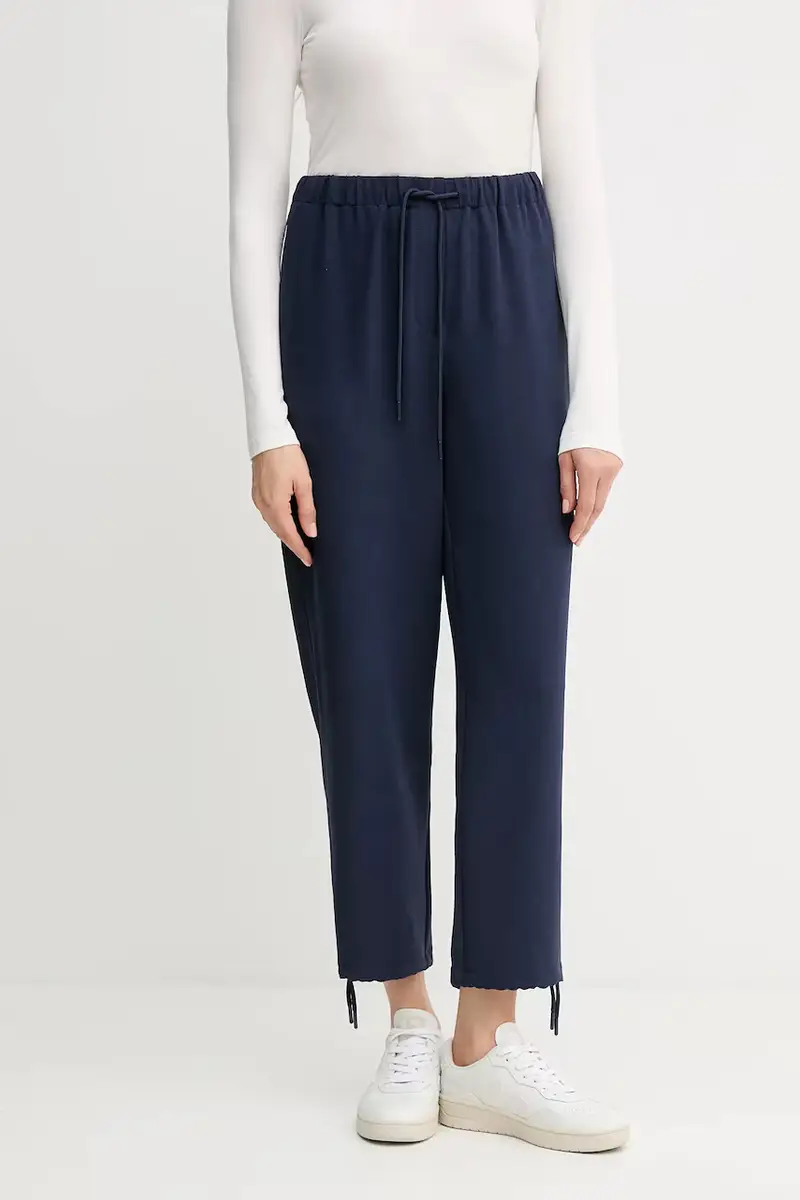 pantaloni tuta donna colore blu navy 40A6DF09V