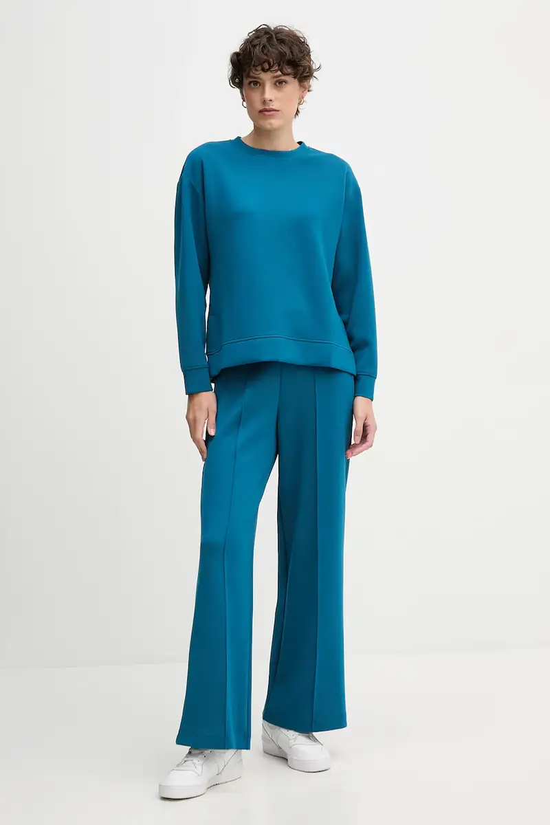 pantaloni tuta donna colore turchese 3Y2F3F04K miniatura 2