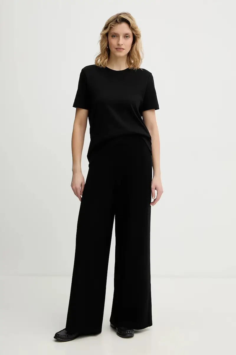 United Colors Of Benetton Pantaloni tuta nero miniatura 2