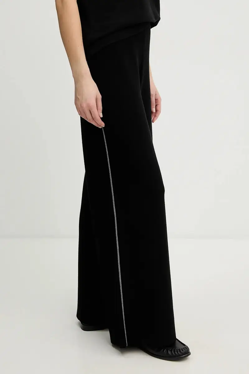 United Colors Of Benetton Pantaloni tuta nero miniatura 4