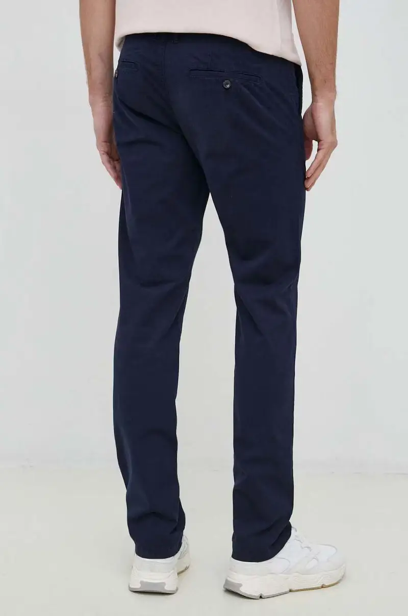 pantaloni uomo Blu navy miniatura 3