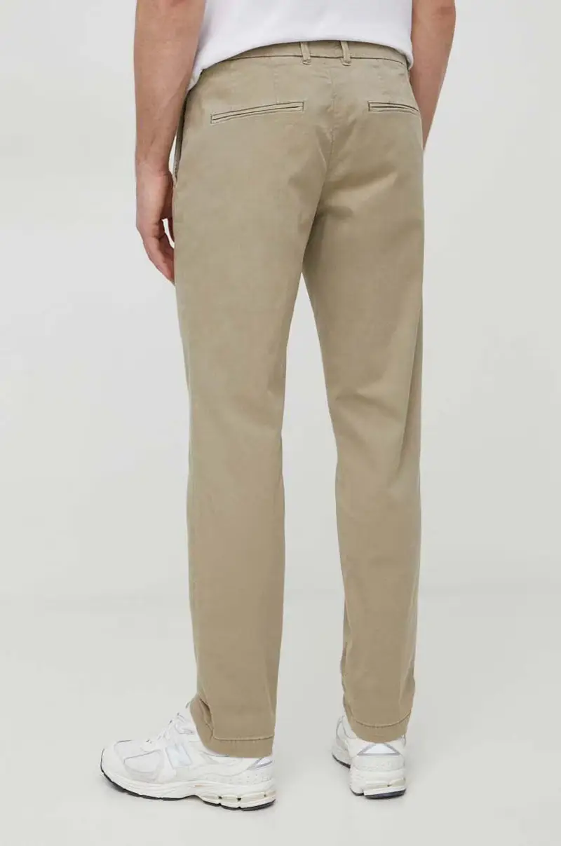 pantaloni uomo colore beige miniatura 3
