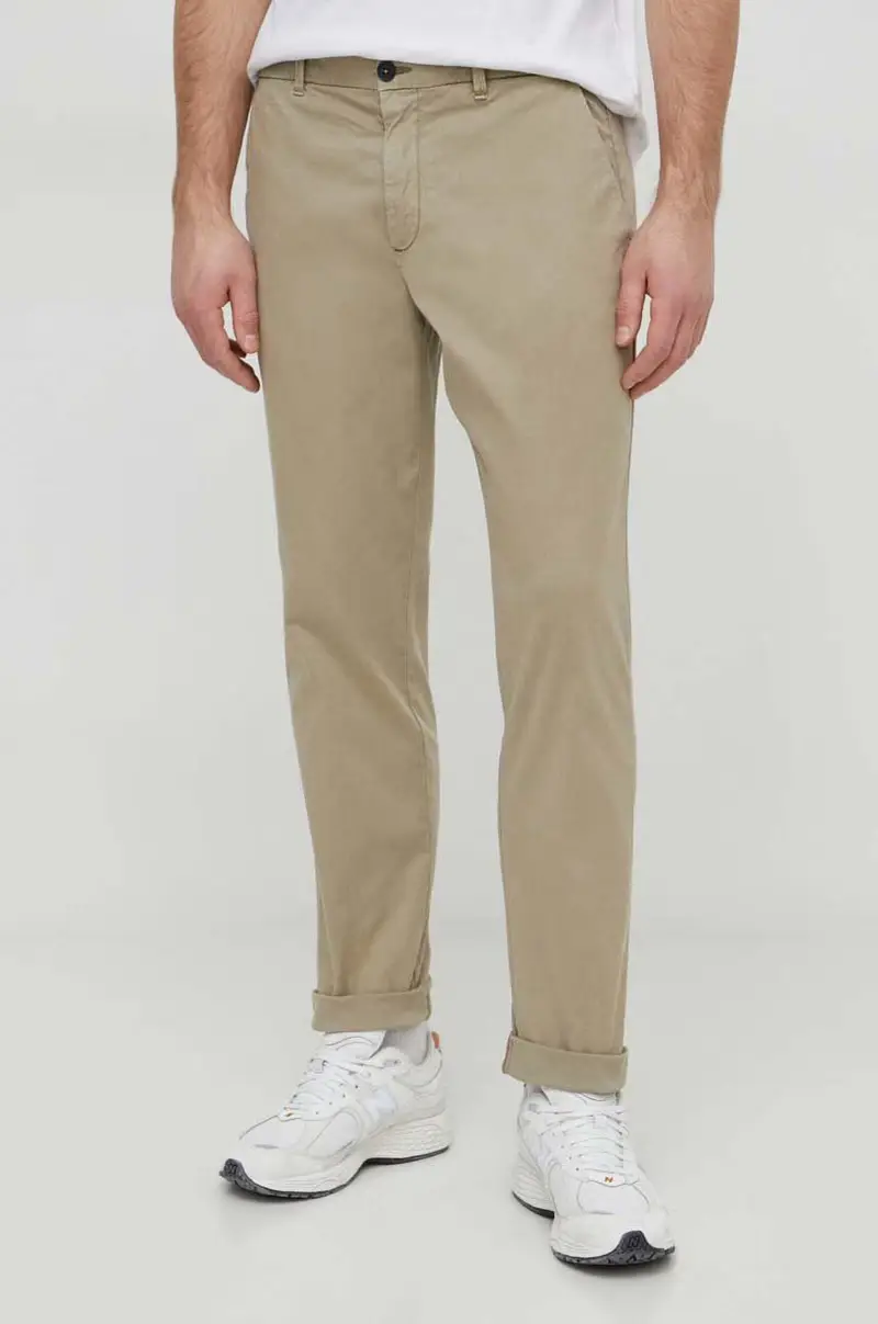 pantaloni uomo colore beige