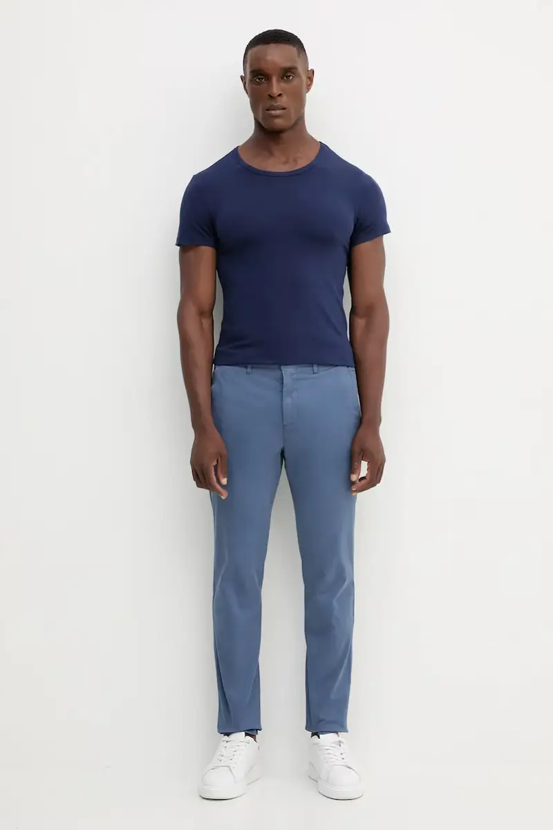 pantaloni uomo colore blu 4TZYUF04P miniatura 2