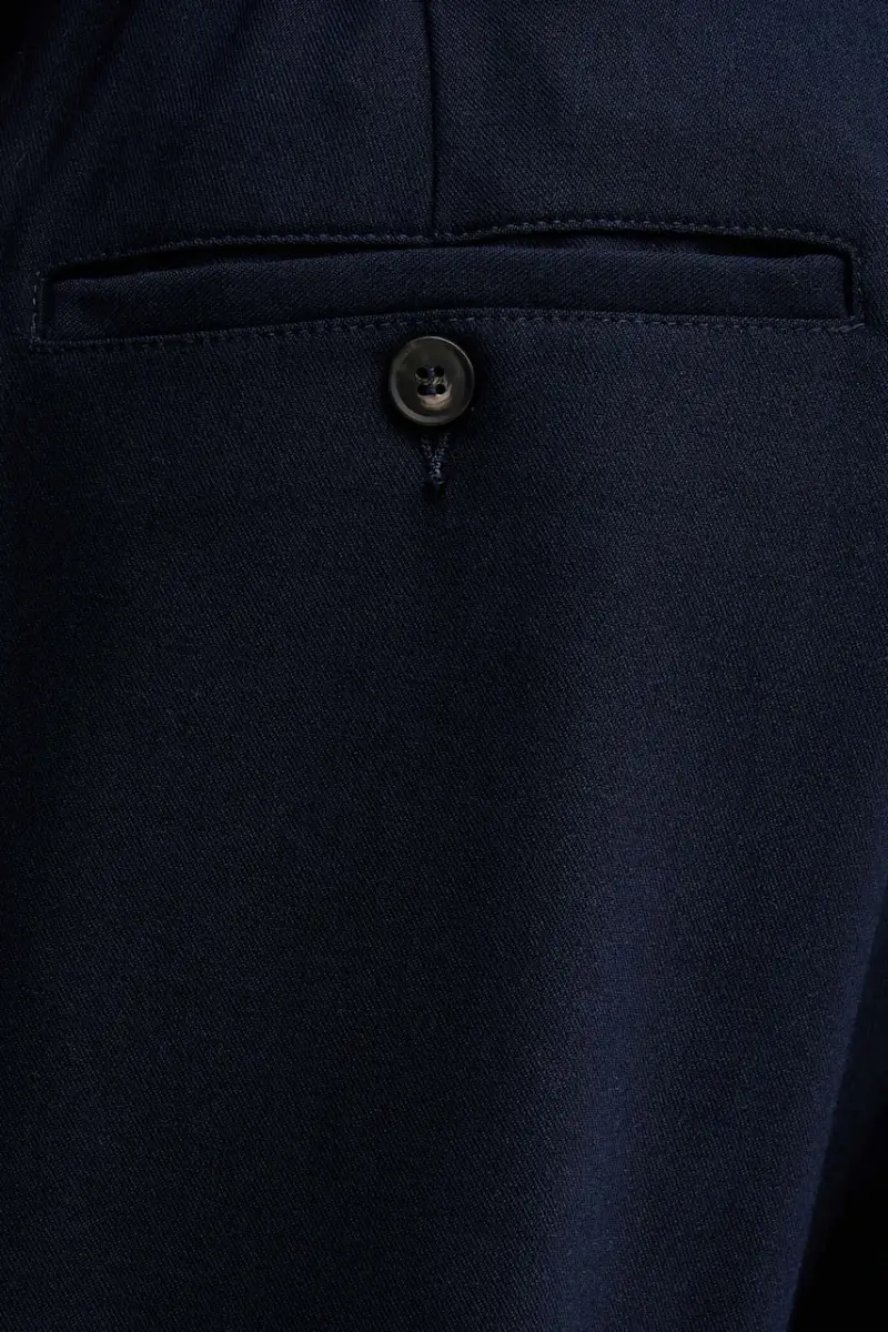 pantaloni uomo colore blu navy 4OACUF04L miniatura 4