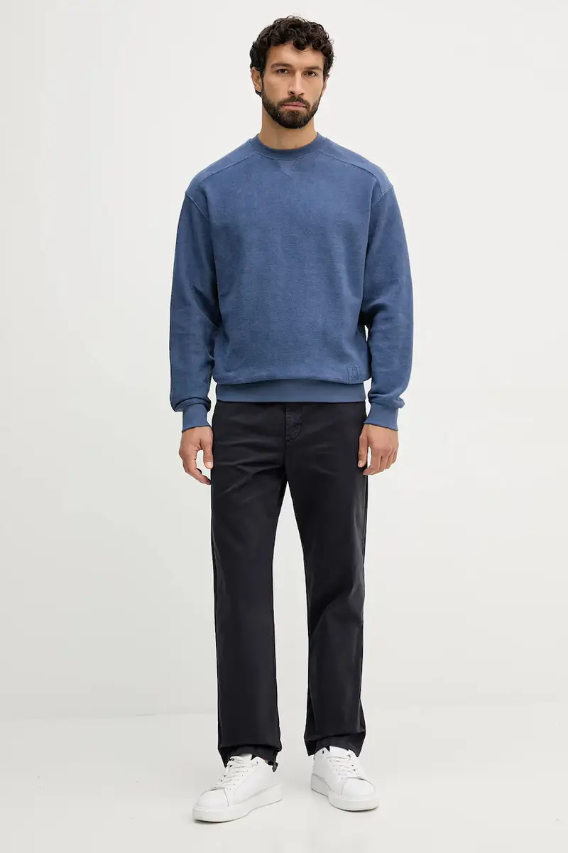 pantaloni uomo colore blu navy 4TZYUF05H miniatura 2