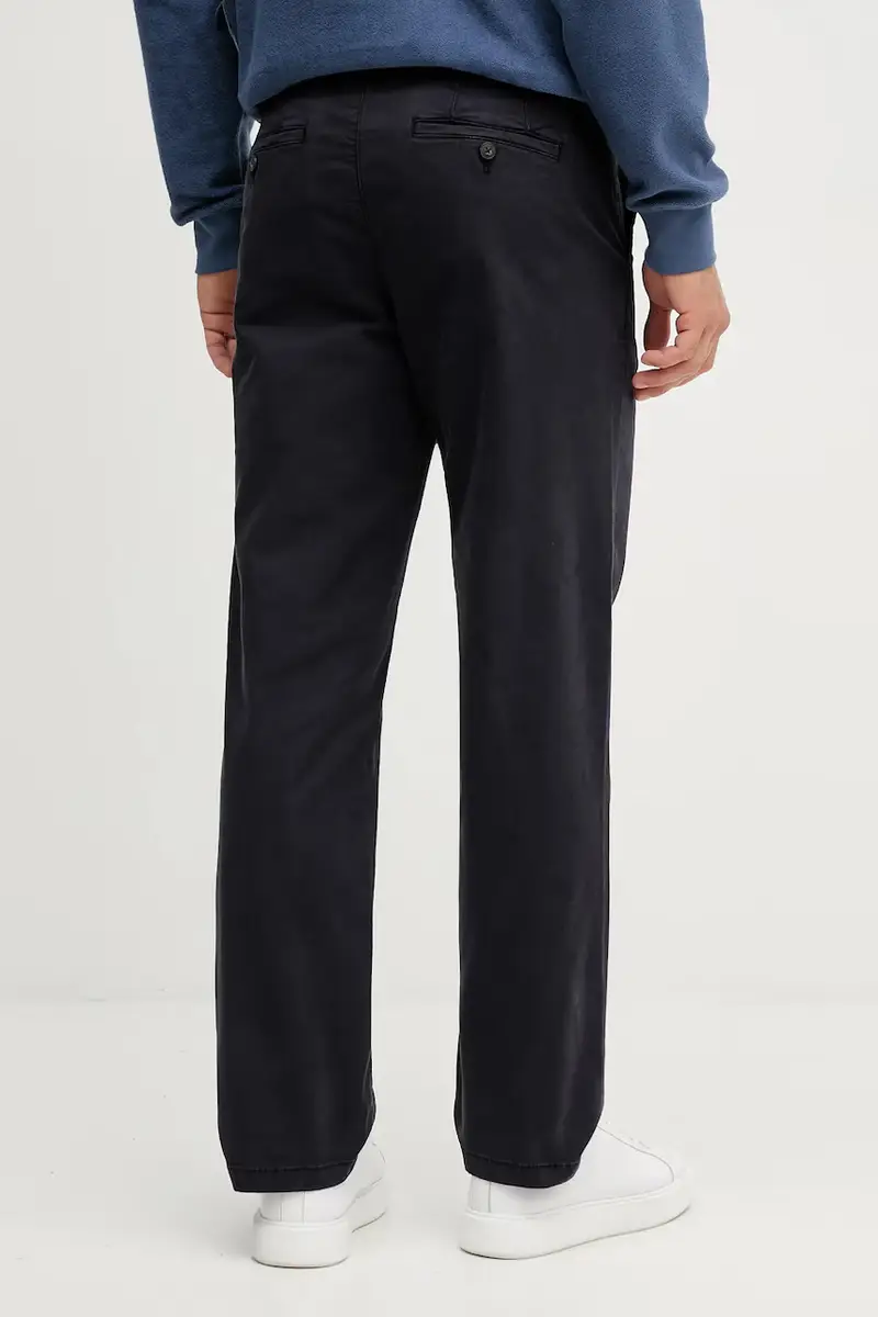 pantaloni uomo colore blu navy 4TZYUF05H miniatura 3