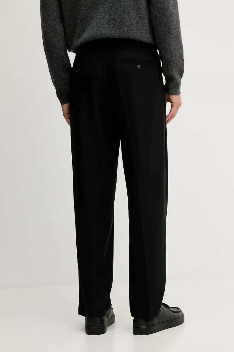 pantaloni uomo colore nero 4OACUF04L miniatura 3