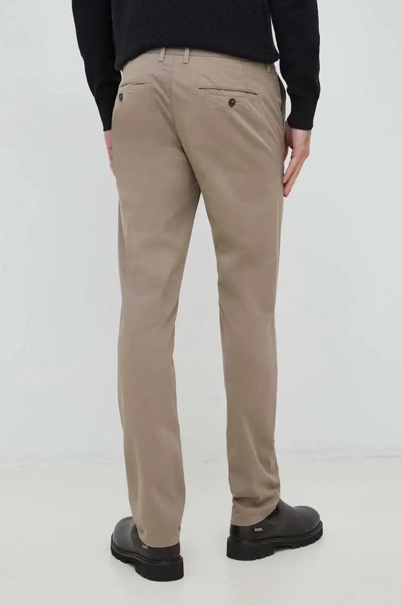 pantaloni uomo Marrone miniatura 3