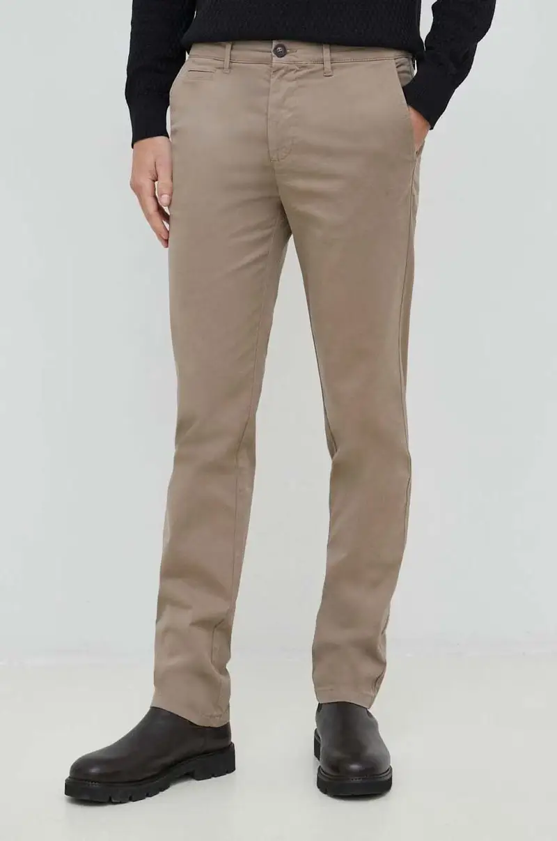 pantaloni uomo Marrone