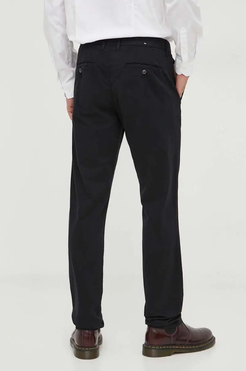 pantaloni uomo Nero miniatura 3