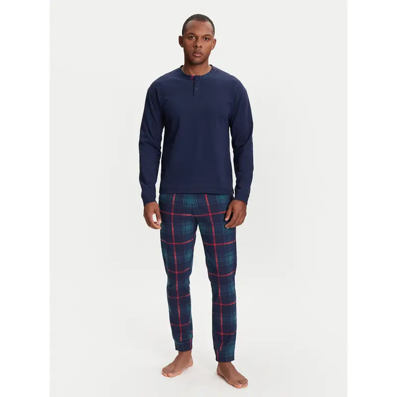 Pigiama 37MW4P02N Blu scuro Regular Fit