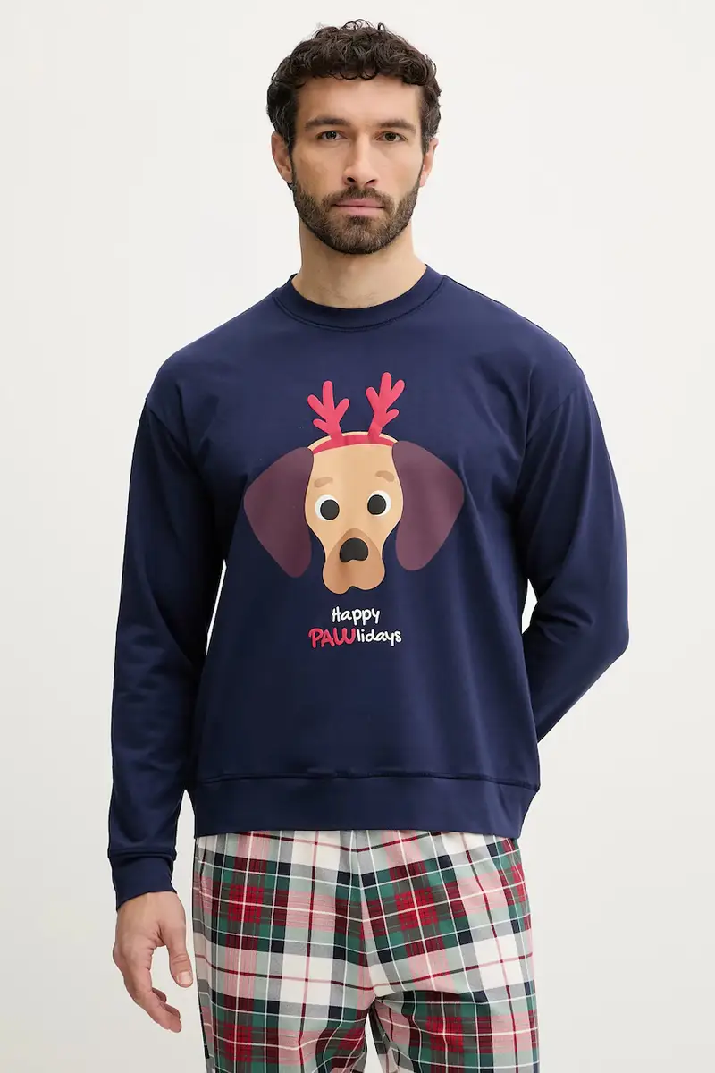 pigiama Blu navy miniatura 2