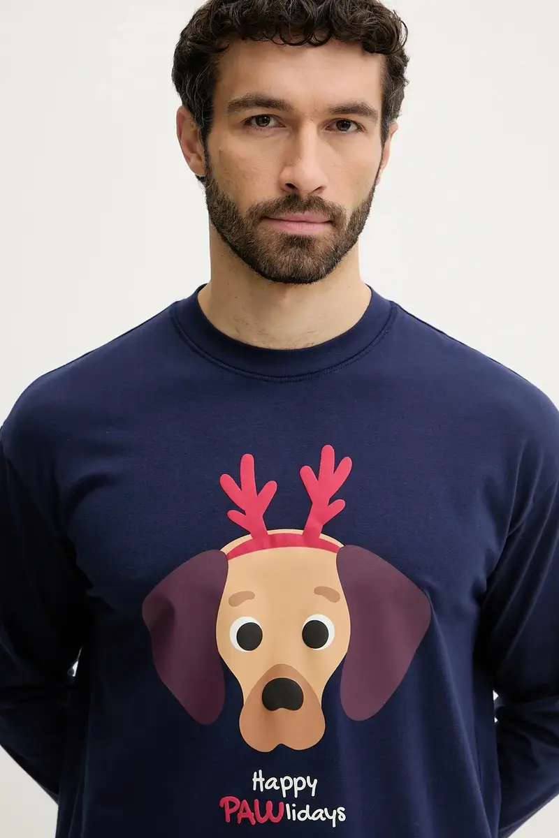 pigiama Blu navy miniatura 5