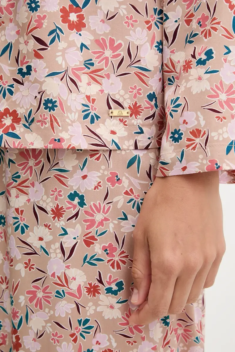 pigiama donna colore arancione 4W313P00U miniatura 5