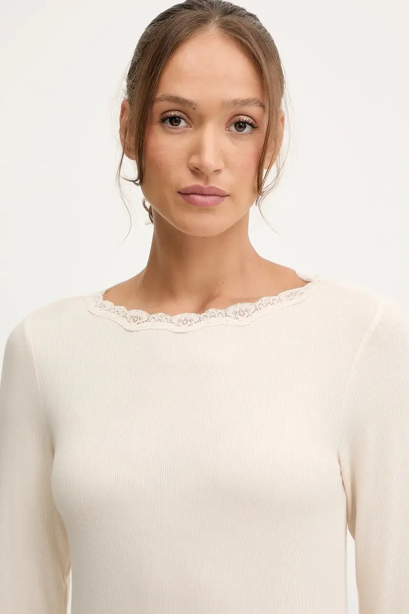 pigiama donna colore beige 3P2Y3P03Y miniatura 5