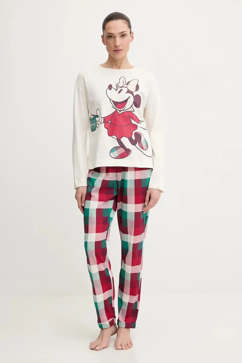 pigiama in lana Beige miniatura 2