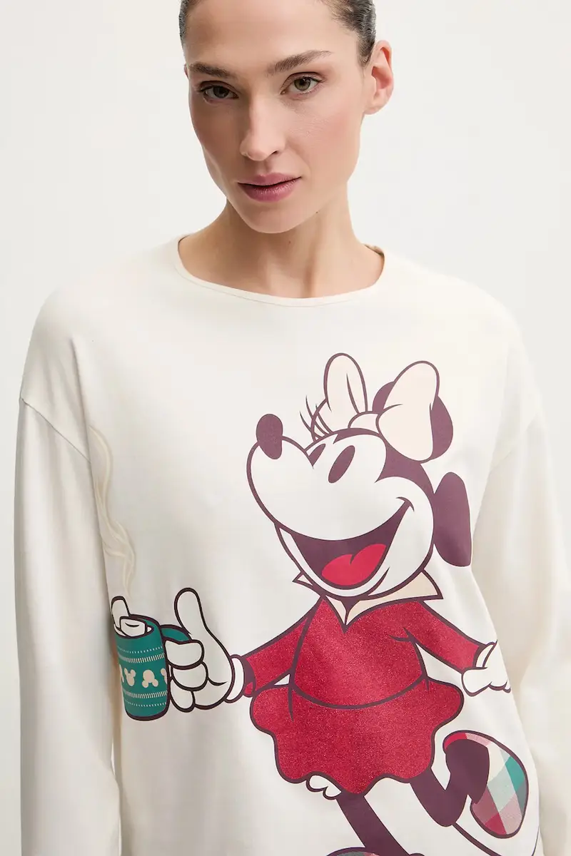 pigiama in lana Beige miniatura 5