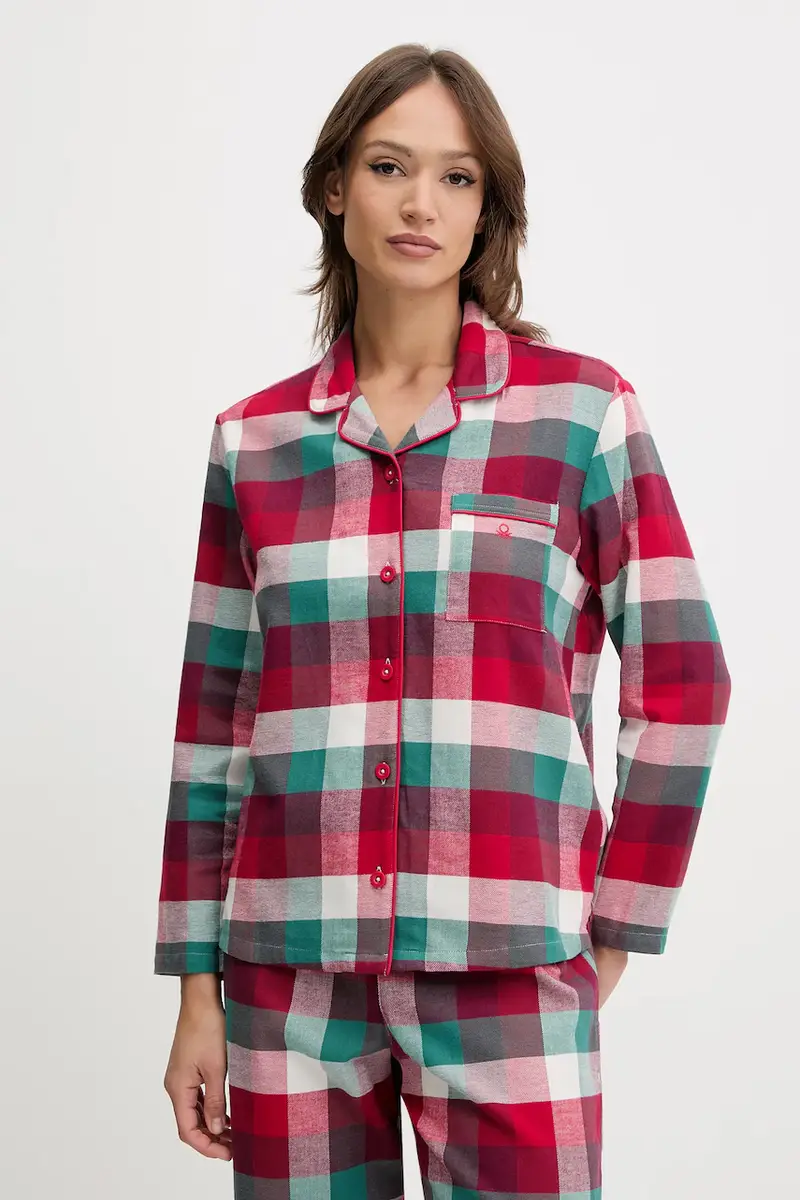 pigiama in lana Granata miniatura 2