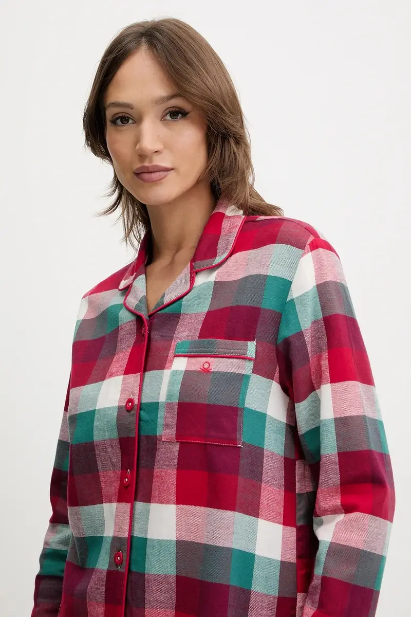 pigiama in lana Granata miniatura 5