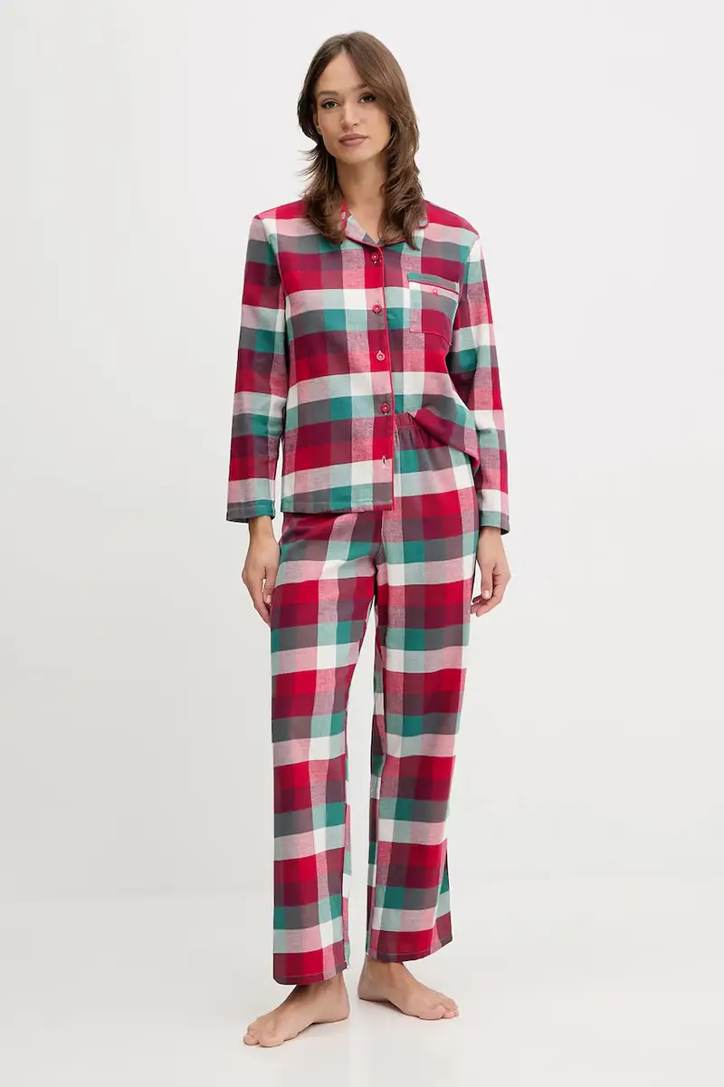 pigiama in lana Granata