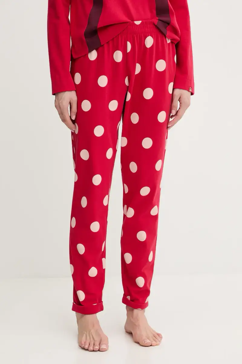 pigiama in lana Rosso miniatura 4