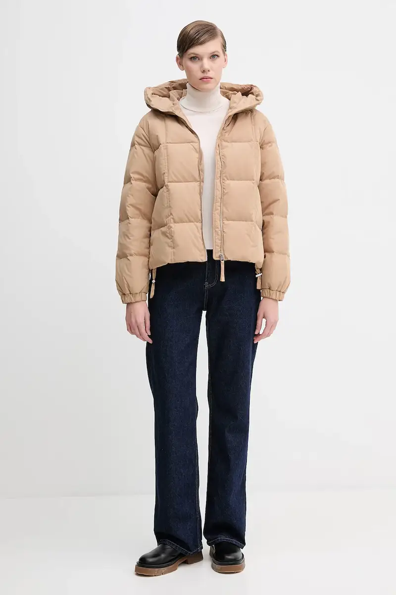 piumino colore marrone 22T6DN086 miniatura 2