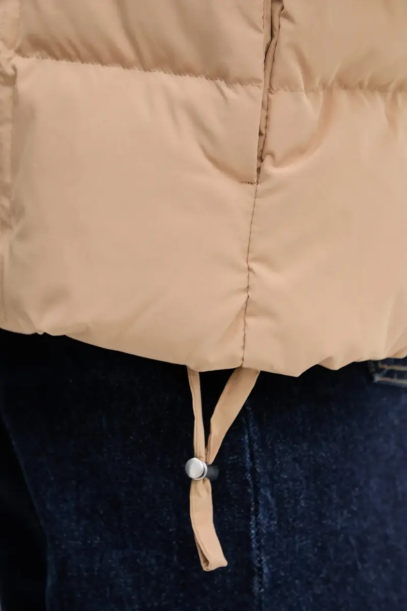 piumino colore marrone 22T6DN086 miniatura 5