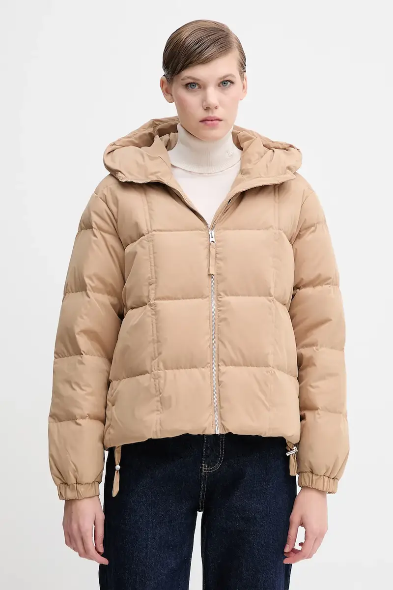 piumino colore marrone 22T6DN086