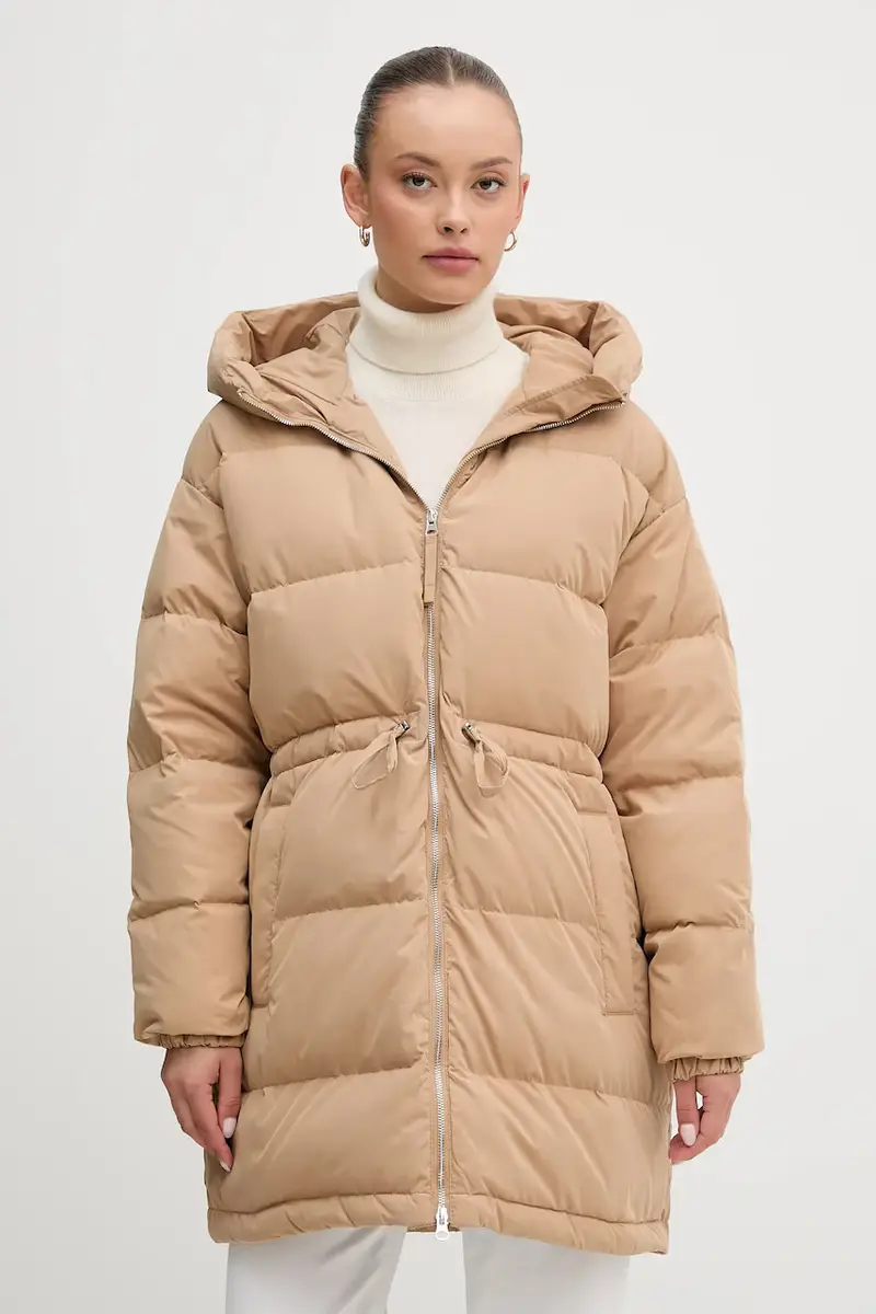 piumino colore marrone 22T6DN087