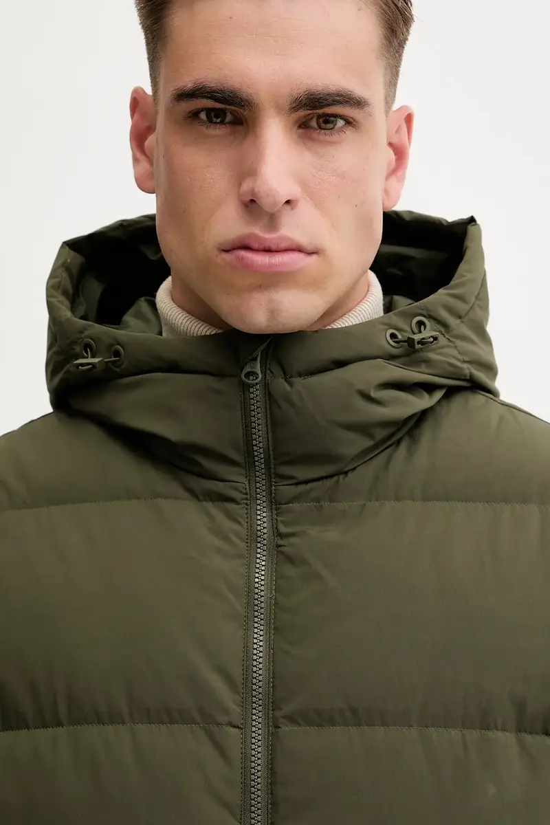 piumino uomo colore nero 2JF8UN05E Verde miniatura 4