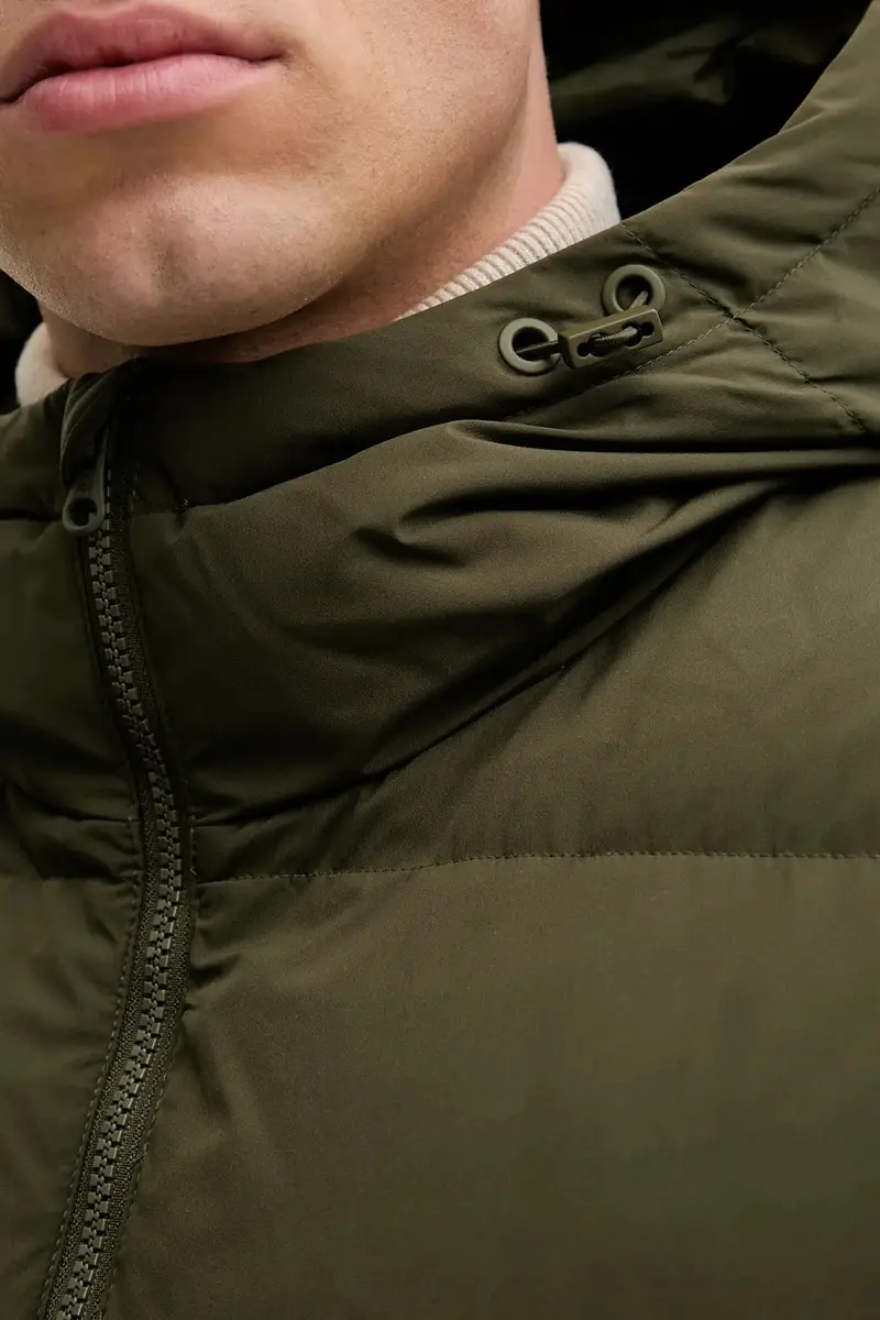 piumino uomo colore nero 2JF8UN05E Verde miniatura 5