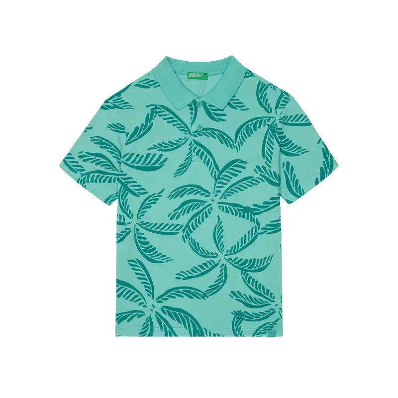 Polo 36Y4C301W Verde Regular Fit