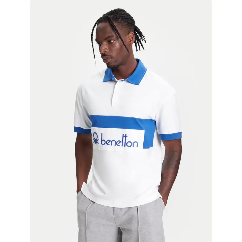 United Colors of Benetton Polo Bianco 3213498