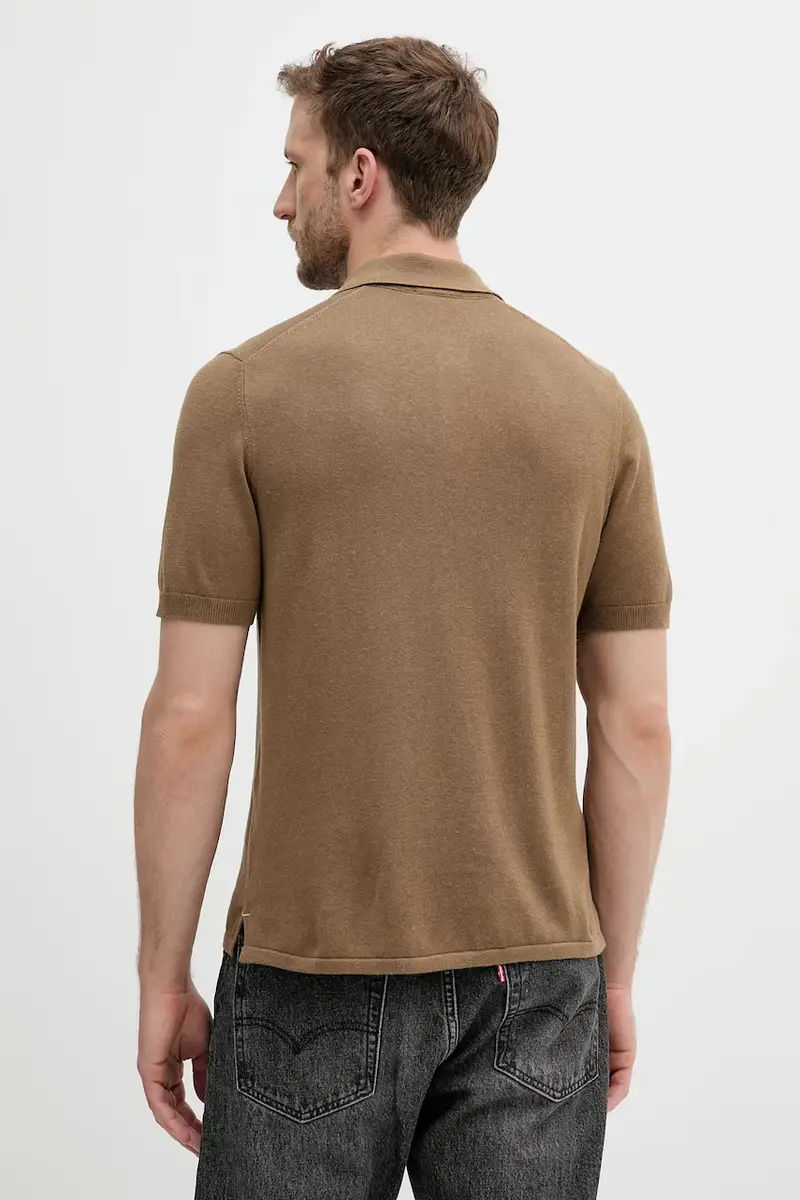 United Colors of Benetton Polo Uomo Verde 2890867 miniatura 3