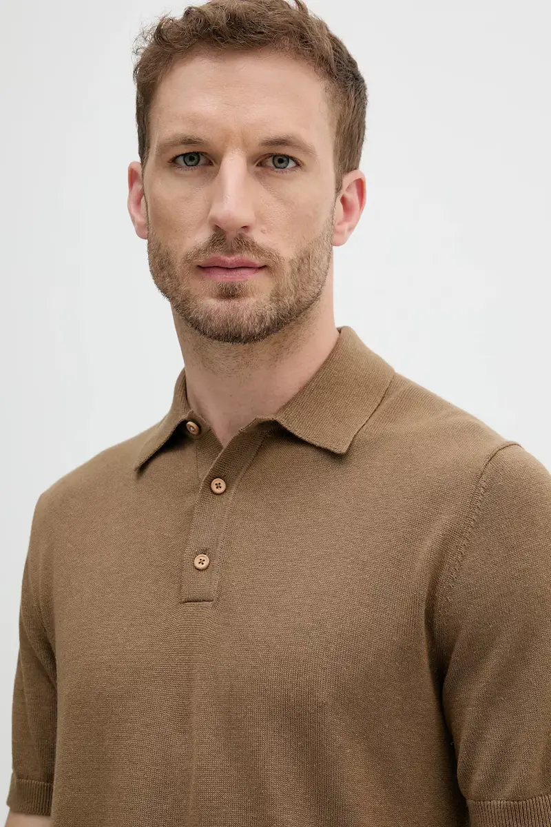 United Colors of Benetton Polo Uomo Verde 2890867 miniatura 4