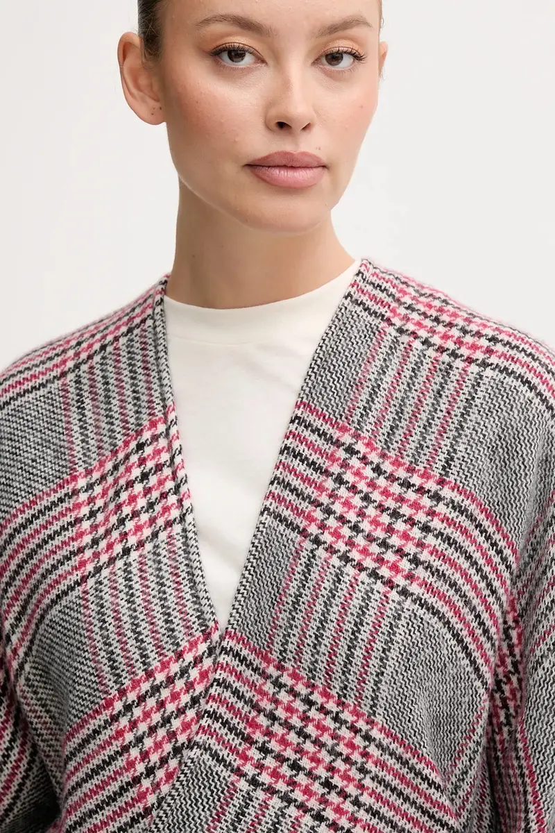 poncho colore grigio 6HKYDU01E miniatura 4