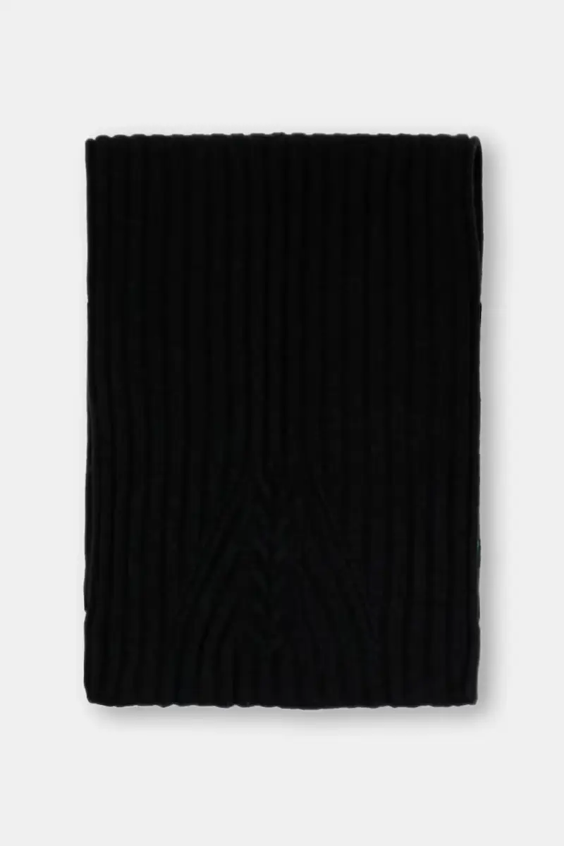 sciarpa in lana Nero miniatura 2