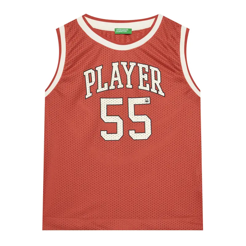 Smanicato 3FJGCH01V Rosso Regular Fit