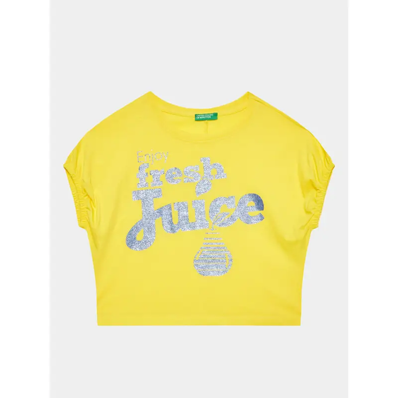 United Colors of Benetton T-shirt Giallo 3202002