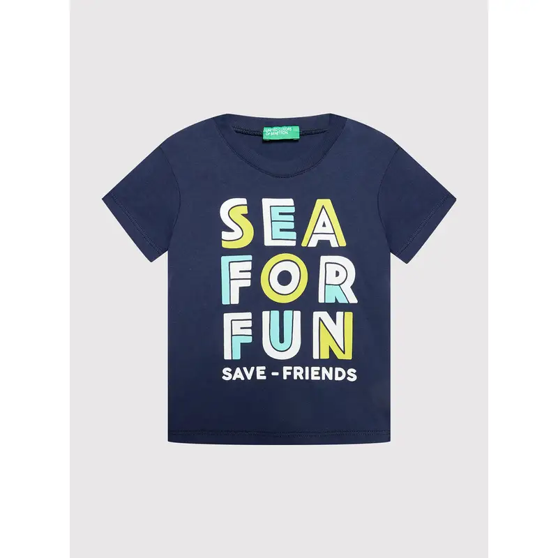 United Colors of Benetton T-shirt Blu 3200456