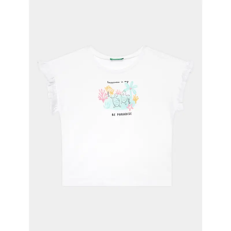 United Colors of Benetton T-shirt Bianco 3202018